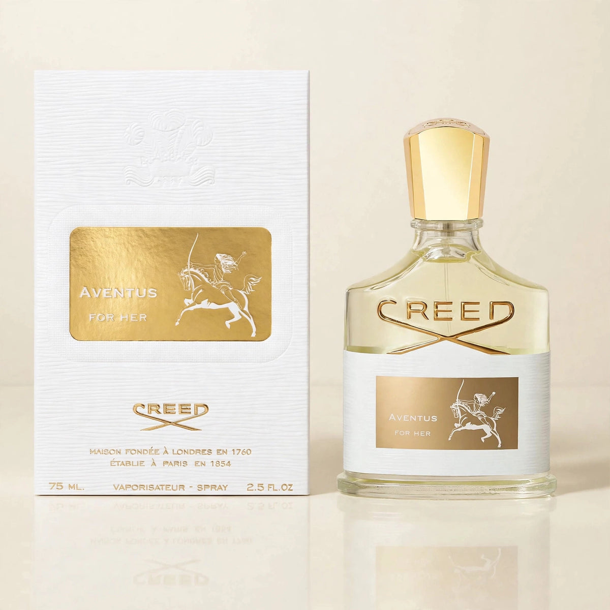 Creed Aventus For Her EDP 75ml — Cream studio set