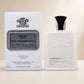Creed Silver Mountain Water Eau de Parfum 120ml / 4.0oz for Men — bottle and box in cream studio