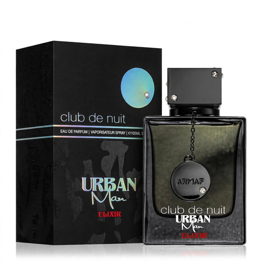 Armaf Club de Nuit Urban Man Elixir Eau de Parfum 105ml / 3.6oz for Men - white background product photo