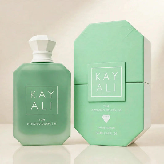 Kayali Yum Pistachio Gelato 33 Eau de Parfum 100ml / 3.4oz for Women — cream shot