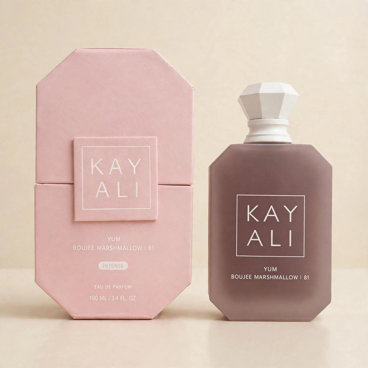Kayali Yum Boujee Marshmallow 81 Eau de Parfum 100ml / 3.4oz for Women — cream view