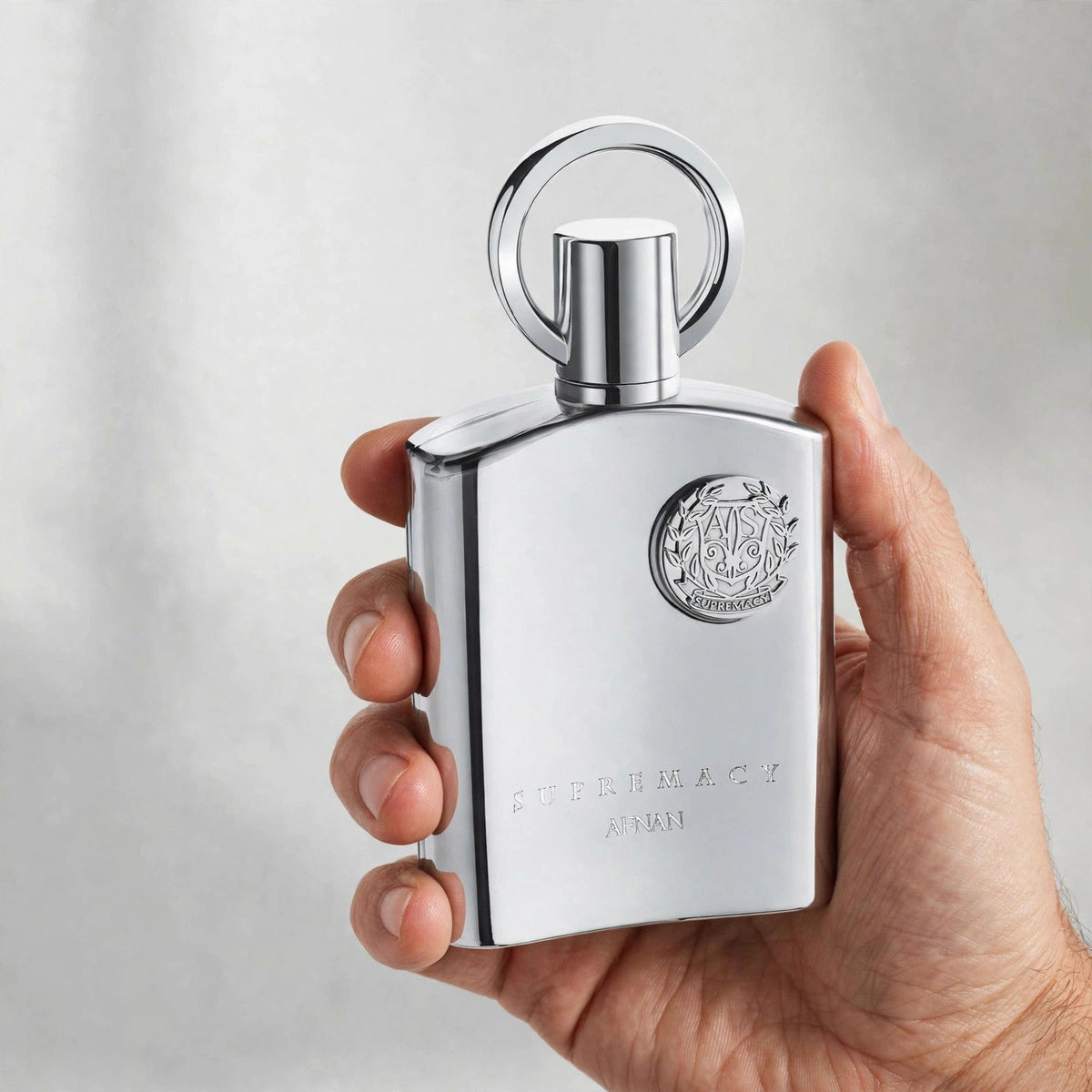 Afnan Supremacy Pour Homme Eau de Parfum 100ml / 3.4oz — Held in hand