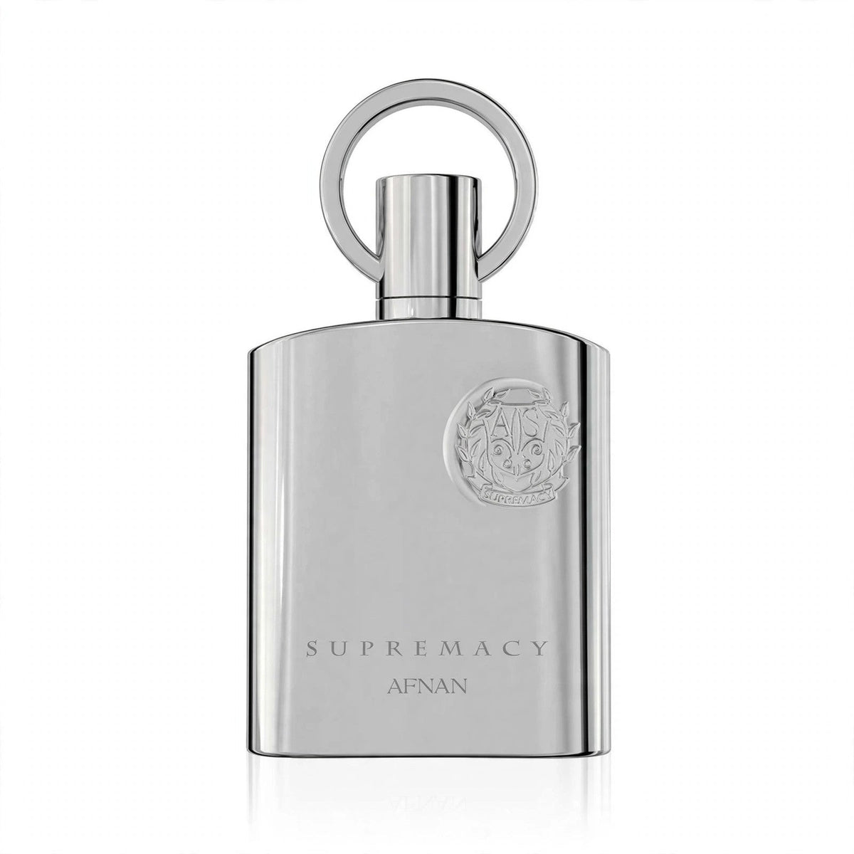 Afnan Supremacy Silver Eau de Parfum 100ml / 3.4oz — Studio product photo
