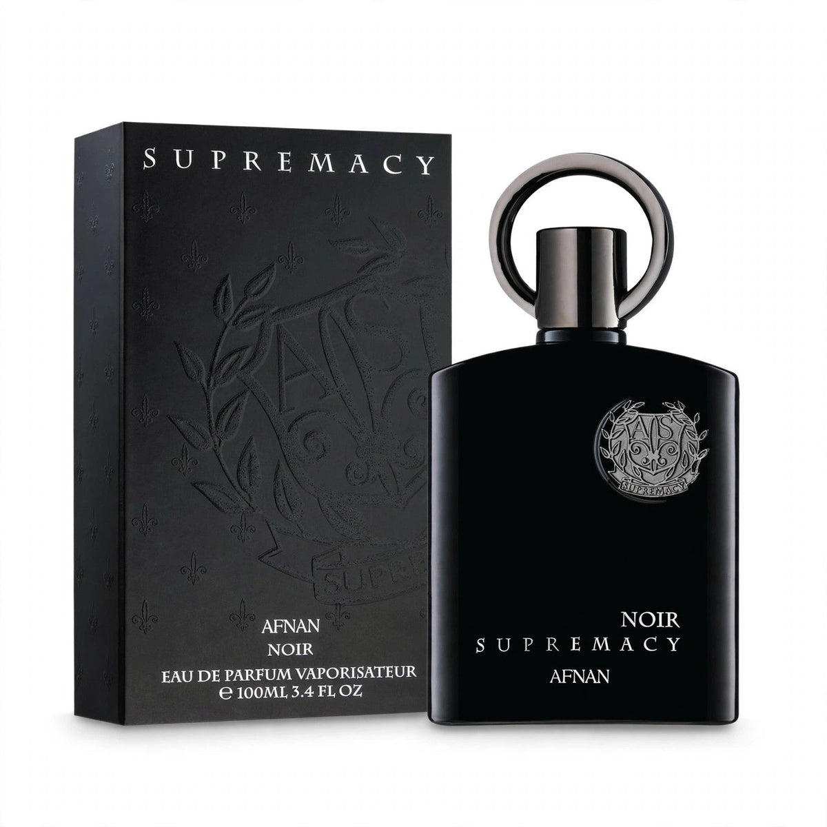 Afnan Supremacy Noir Eau de Parfum 100ml / 3.4oz — Studio product photo
