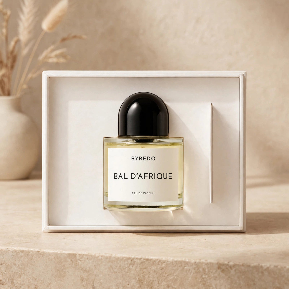 Byredo Bal d'Afrique Eau de Parfum 100ml / 3.4oz — Warm beige studio set