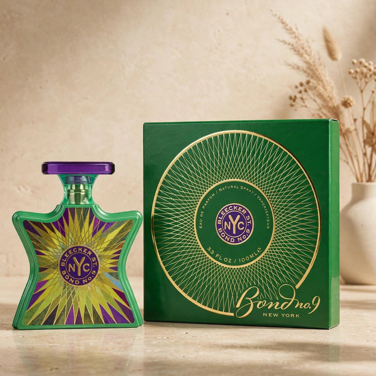 Bond No. 9 Bleecker Street Eau de Parfum 100ml / 3.3oz — Warm beige studio set