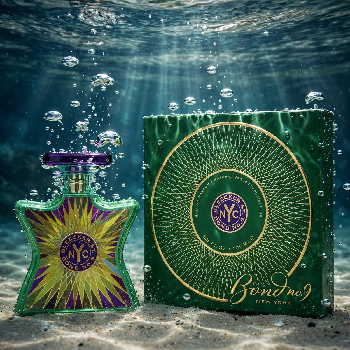 Bond No. 9 Bleecker Street Eau de Parfum 100ml / 3.3oz — Submerged in water