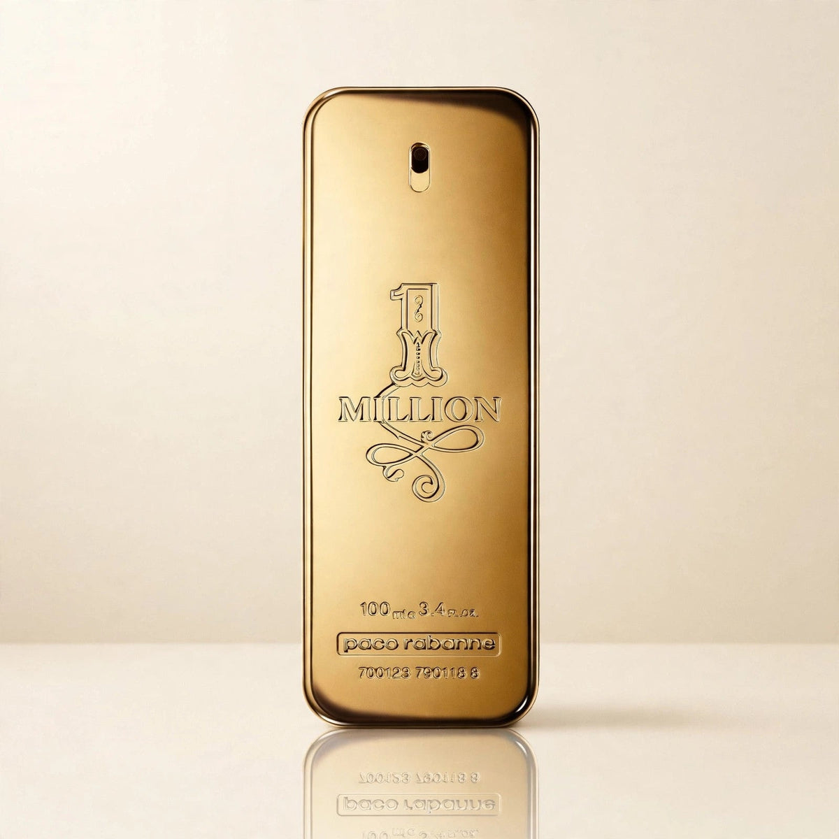 Paco Rabanne 1 Million Eau de Toilette 100ml / 3.4oz — Cream studio set