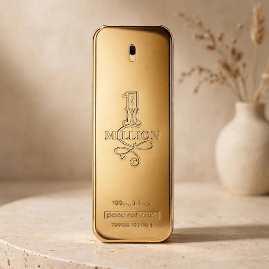 Paco Rabanne 1 Million Eau de Toilette 100ml / 3.4oz — Warm beige studio set