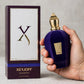 Xerjoff Accento Eau de Parfum bottle in hand setting