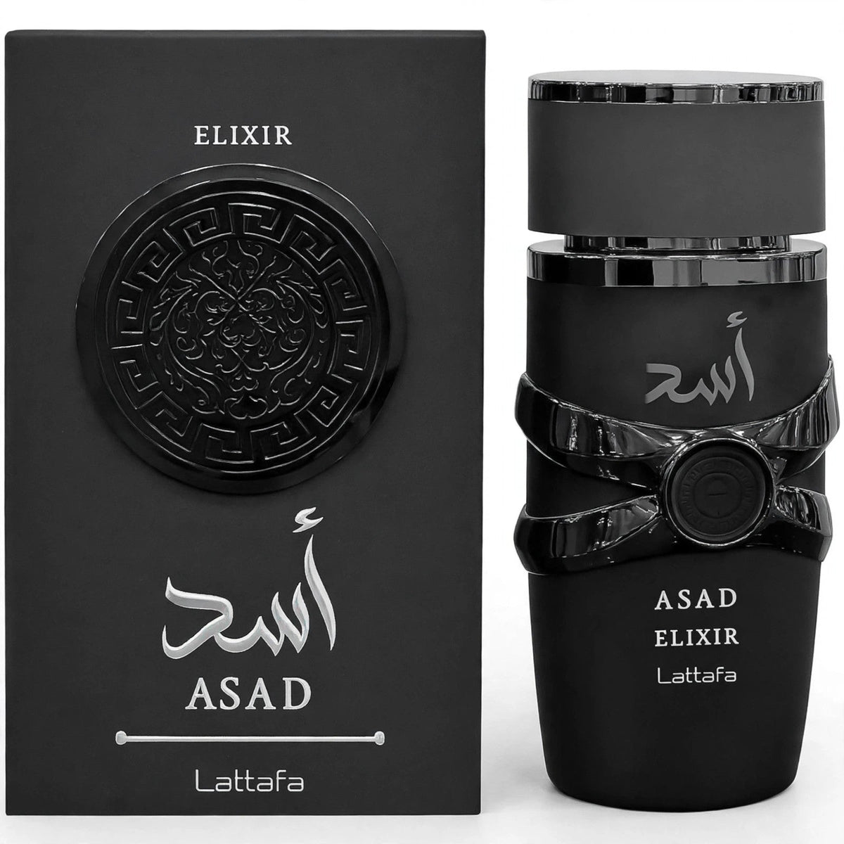 Lattafa Asad Elixir Eau de Parfum 100ml / 3.4oz for Men — Studio product photo