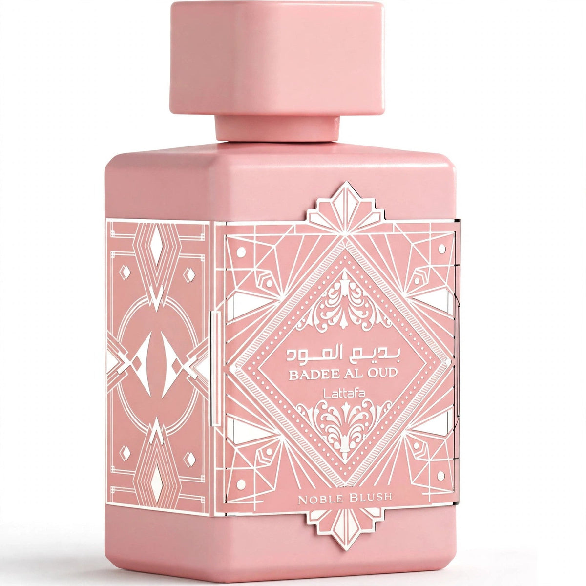 Lattafa Bade'e Al Oud Noble Blush Eau de Parfum 100ml / 3.4oz for Women — Studio product photo