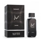 Lattafa Hayaati EDP 100ml / 3.4oz for Unisex — bottle and box on white background