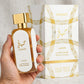 Lattafa Hayaati Gold Elixir EDP 100ml / 3.4oz for Unisex — hand-held shot