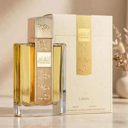 Lattafa Angham Eau de Parfum 100ml / 3.4oz for Women – lifestyle image
