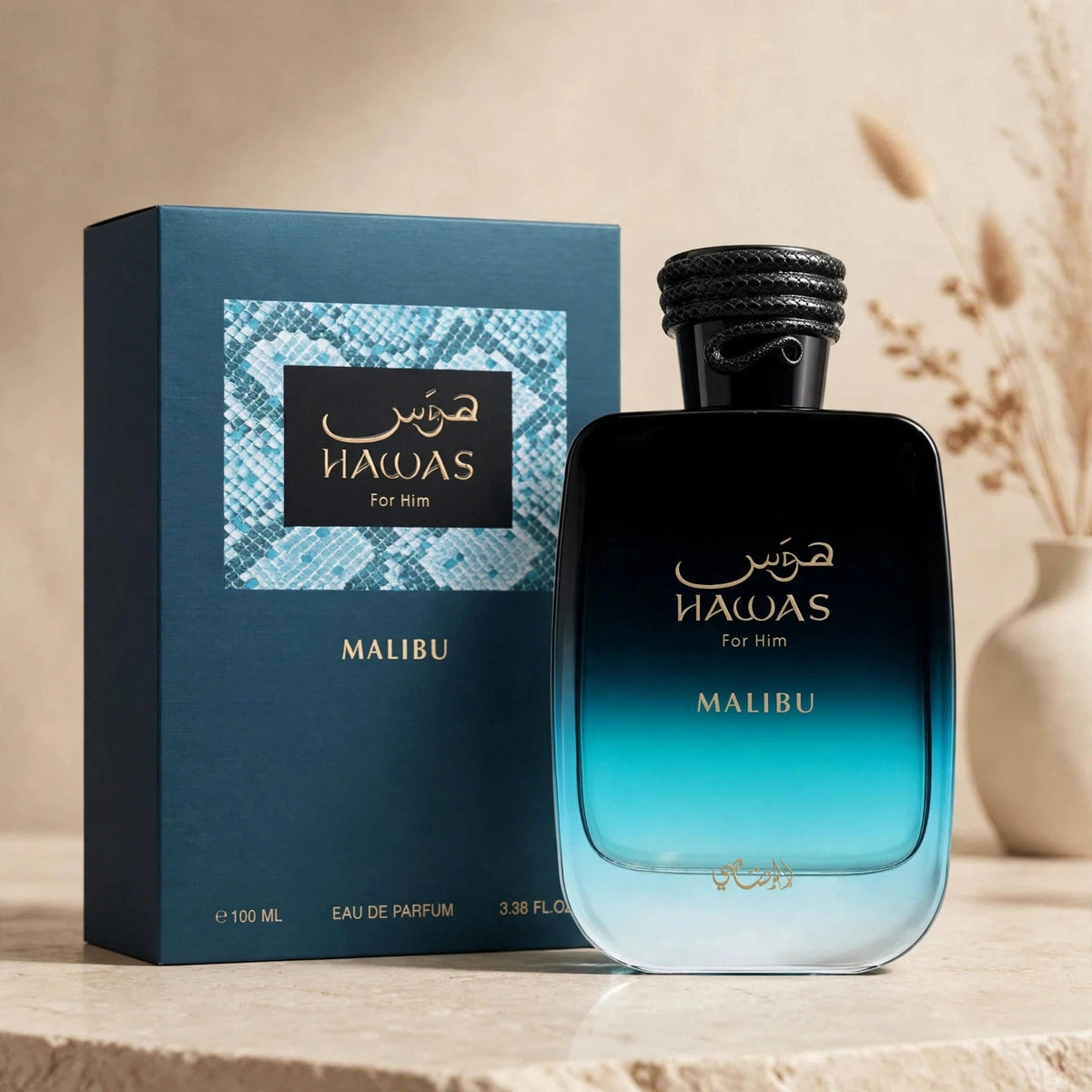 Rasasi Hawas Malibu Eau de Parfum 100ml/3.4oz for Men — warm