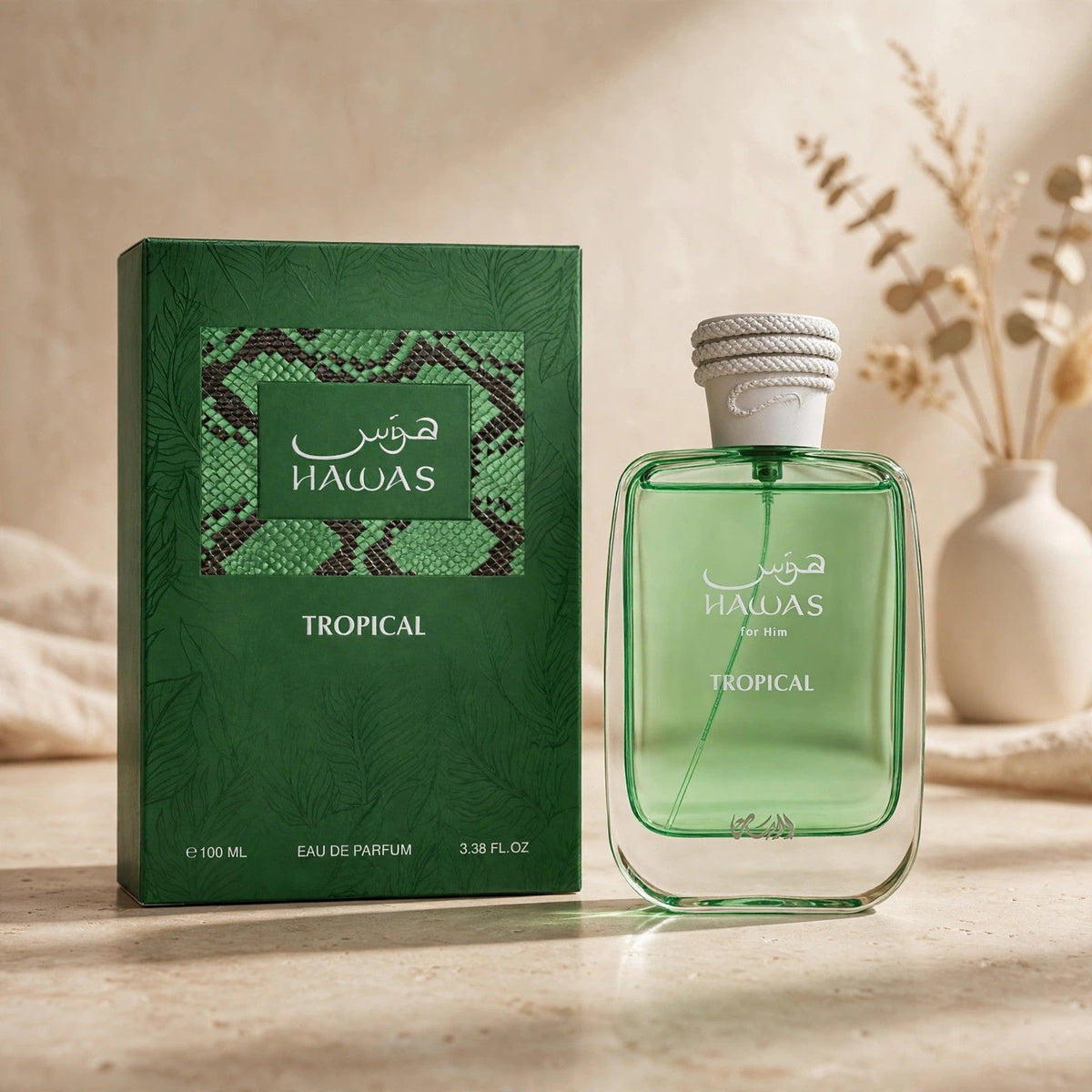 Rasasi Hawas Tropical Eau de Parfum 100ml/3.4oz for Men — warm