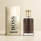 Hugo Boss Bottled EDP in a cream studio setting