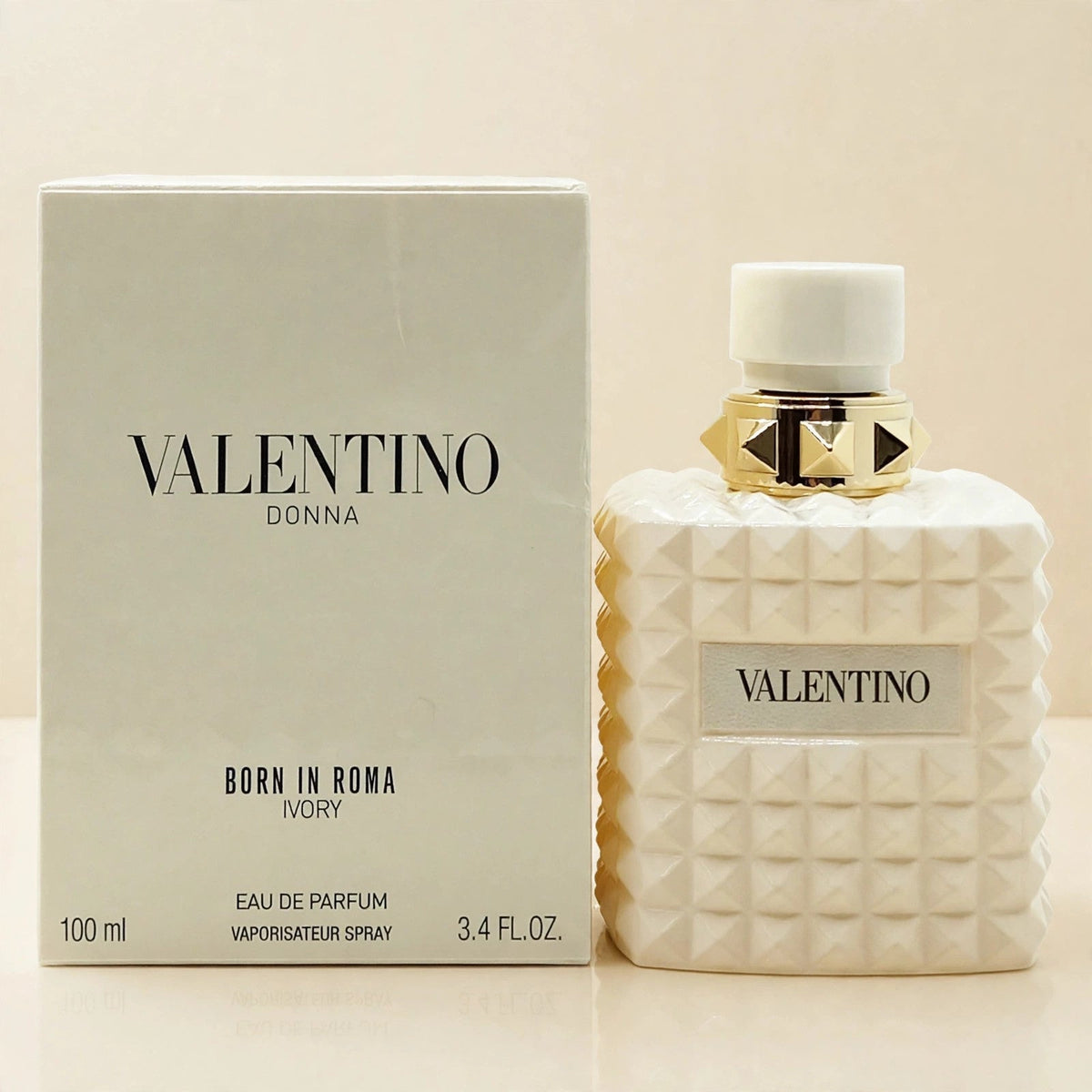 Valentino Donna Born In Roma Ivory Eau de Parfum 100ml bottle — cream