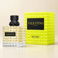 Valentino Donna Born In Roma Yellow Dream EDP in a cream studio setting