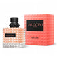 Valentino Donna Born In Roma Coral Fantasy EDP 100ml bottle and box on white background