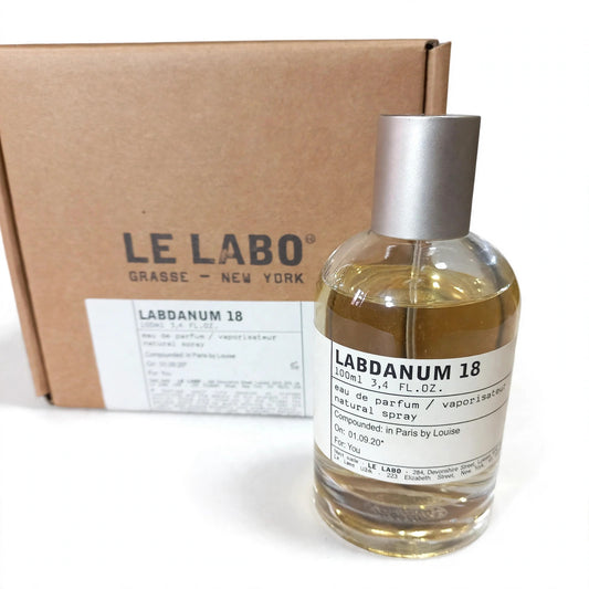 Le Labo Labdanum 18 Eau de Parfum 100ml bottle and box