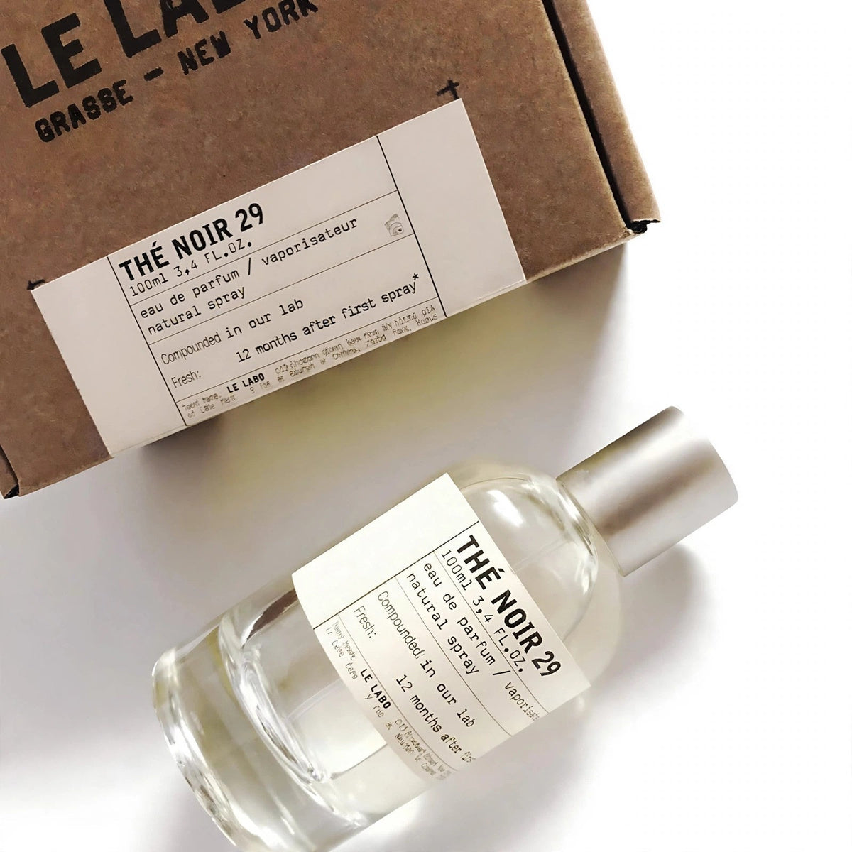 Le Labo The Noir 29 Eau de Parfum 100ml bottle and box — main product image