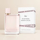 Burberry Her Eau de Parfum 100ml bottle and box — warm cream studio