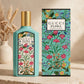 Gucci Flora Gorgeous Jasmine EDP in warm beige luxury studio