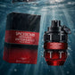 Viktor & Rolf Spicebomb Infrared EDP bottle in clear water splash