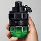 Hand holding Viktor & Rolf Spicebomb Night Vision EDT perfume bottle