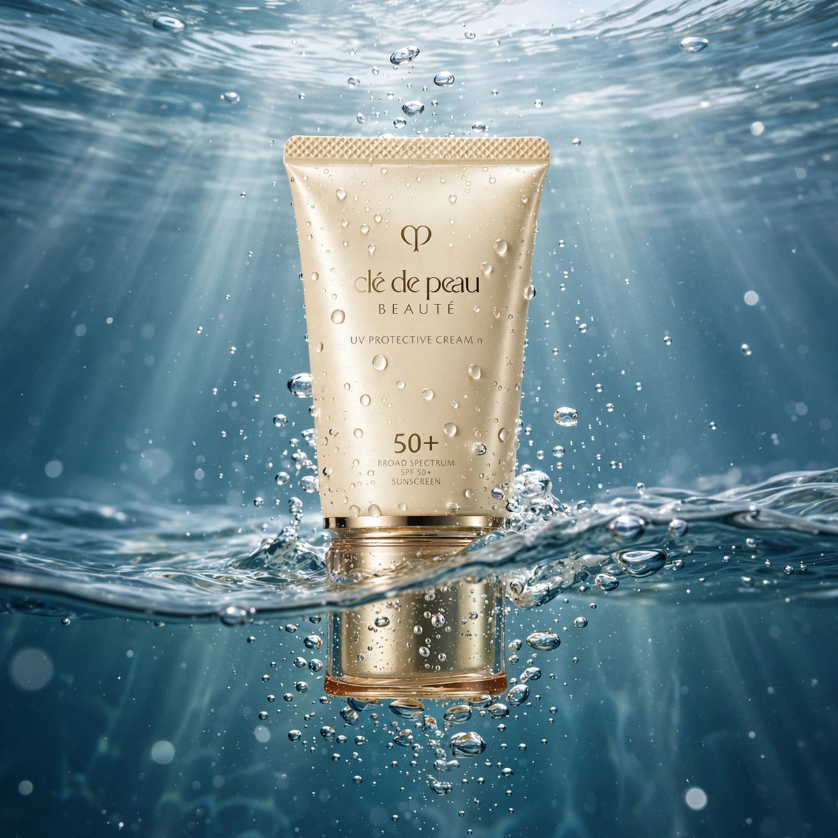 Cle de Peau Beaute UV Protective Cream N SPF50+ — studio image