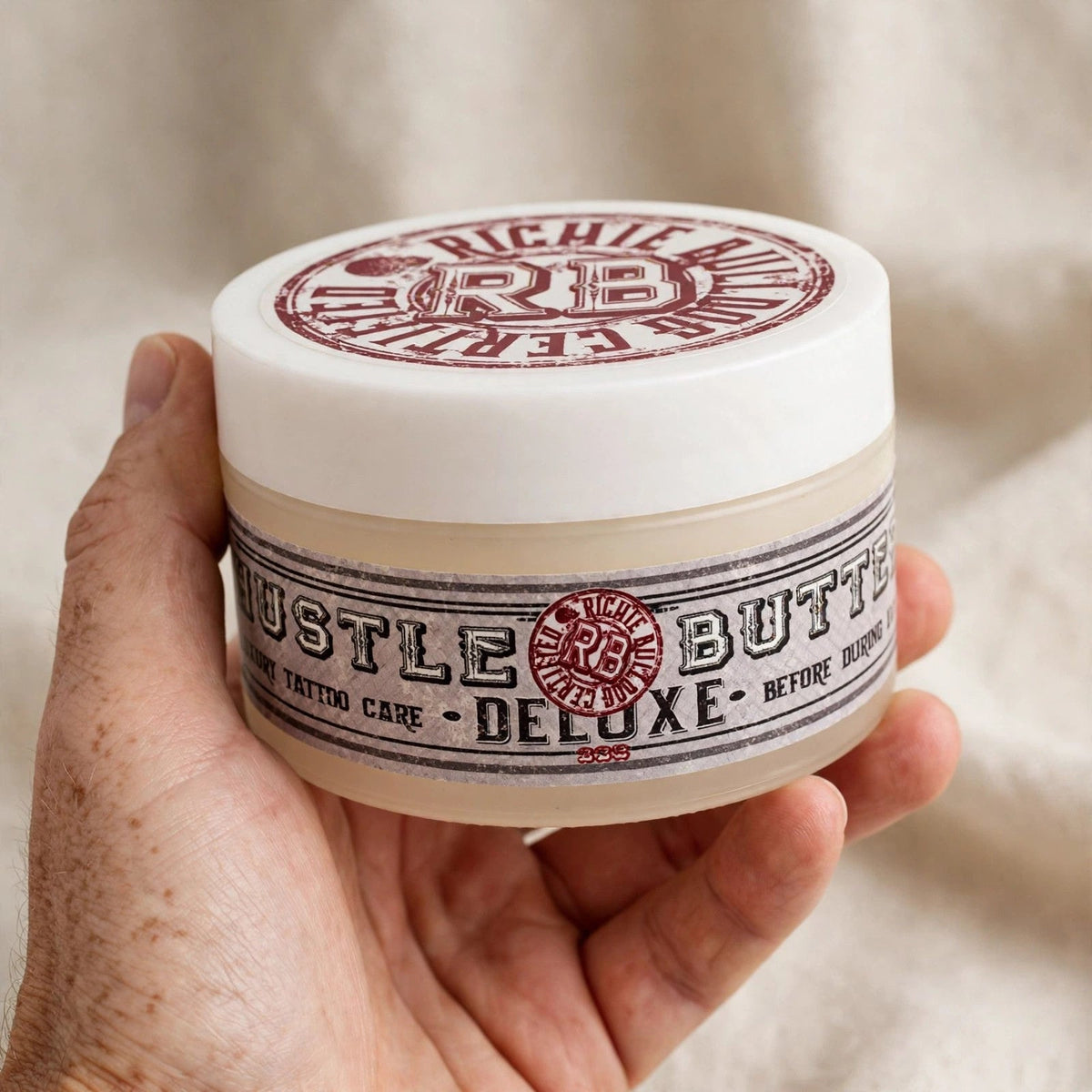 Hustle Butter Deluxe Tattoo Care — lifestyle image