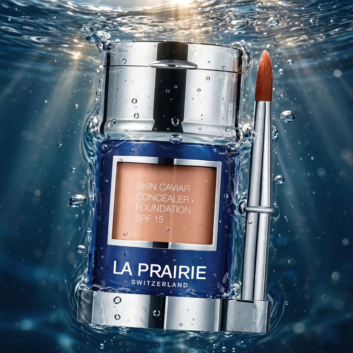La Prairie Skin Caviar Concealer Foundation SPF 15 — lifestyle image