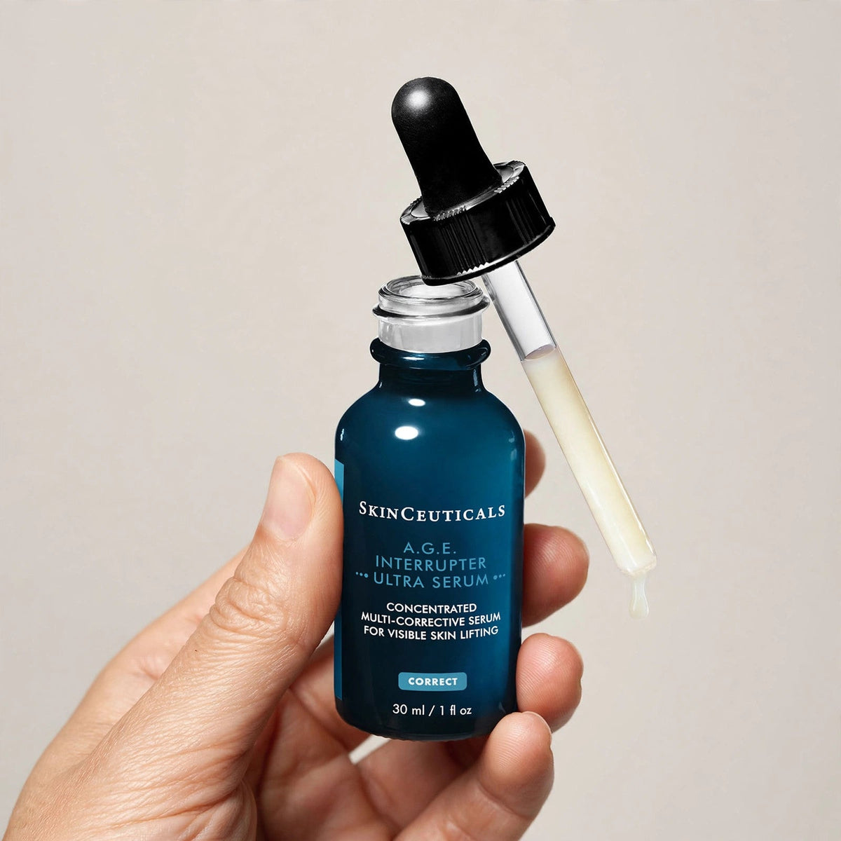 SkinCeuticals A.G.E. Interrupter Ultra Serum — lifestyle image