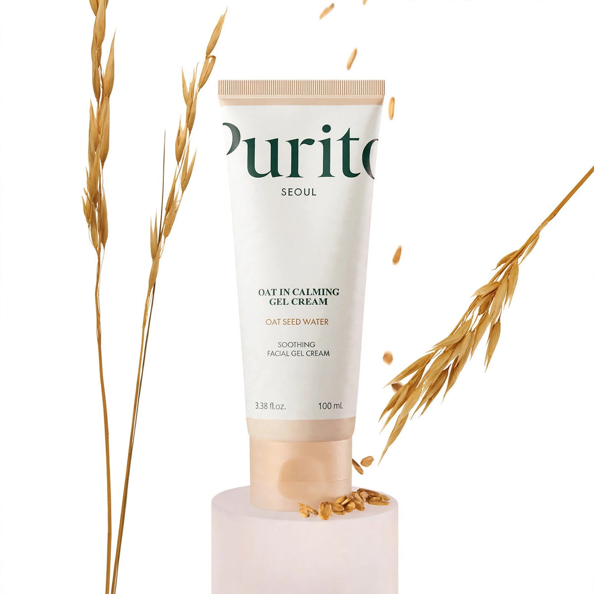 PURITO Seoul Oat-In Calming Gel Cream – 100ml/3.38oz — main product photo