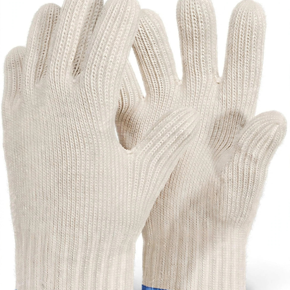 Ove Glove heavy duty oven glove beige on white background