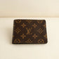 Louis Vuitton Engraved Monogram Wallet – Multiple Bifold — cream product photo