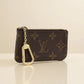 Louis Vuitton Pochette Clés key pouch in cream studio