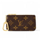 Louis Vuitton Monogram key pouch detail view