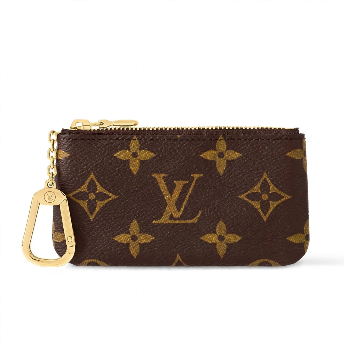 Louis Vuitton Monogram key pouch detail view