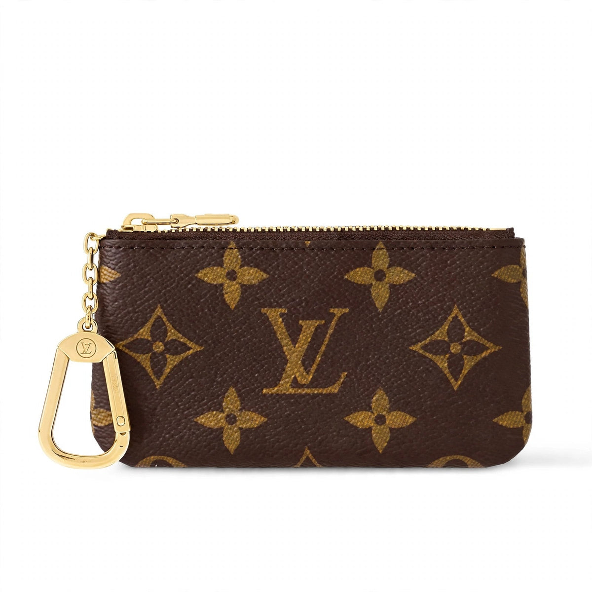Louis Vuitton Monogram key pouch M62650 on white background