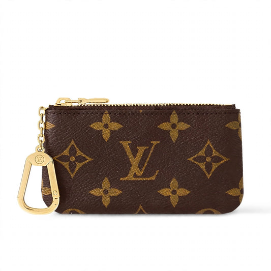 Louis Vuitton Monogram key pouch M62650 on white background