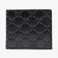 Gucci black Jumbo GG bi-fold wallet detail view