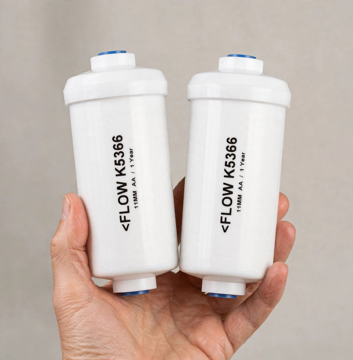 Hand holding a Berkey PF-2 fluoride reduction element