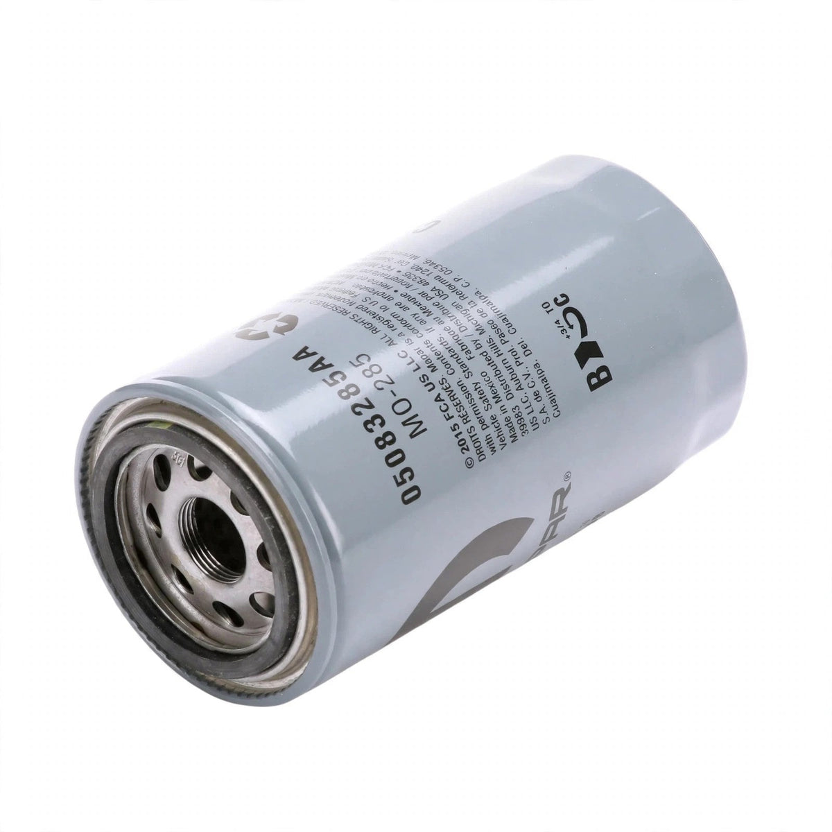 Mopar MO-285 oil filter close-up
