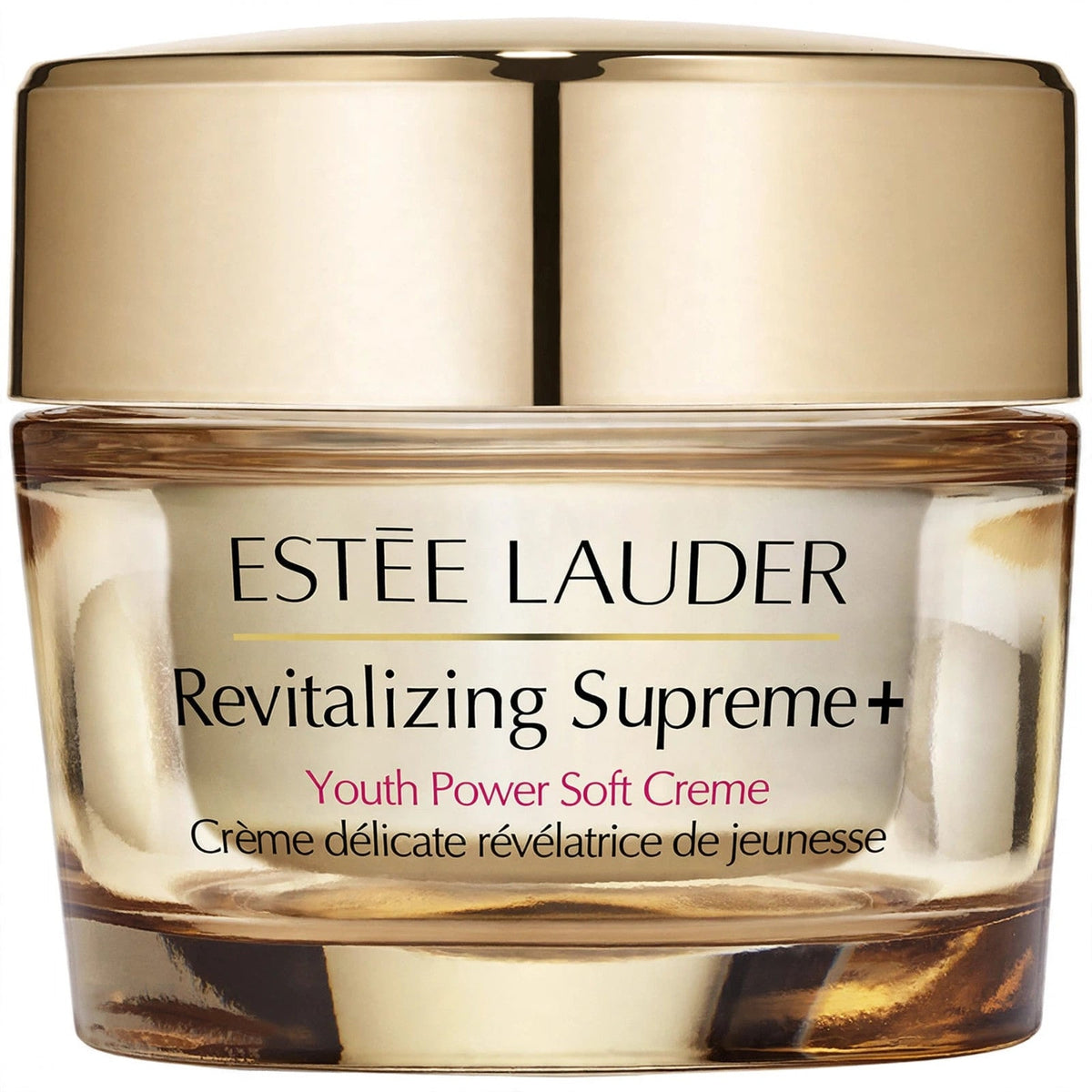 Estee Lauder Revitalizing Supreme Youth Power Soft Creme jar close-up