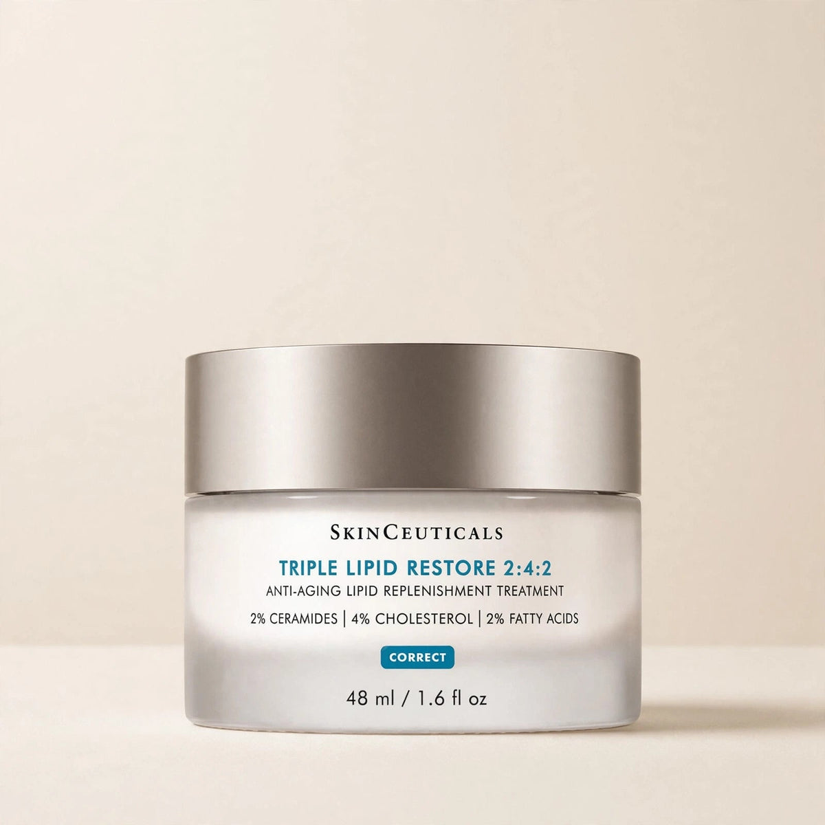 SkinCeuticals Triple Lipid Restore cream in cream studio setting