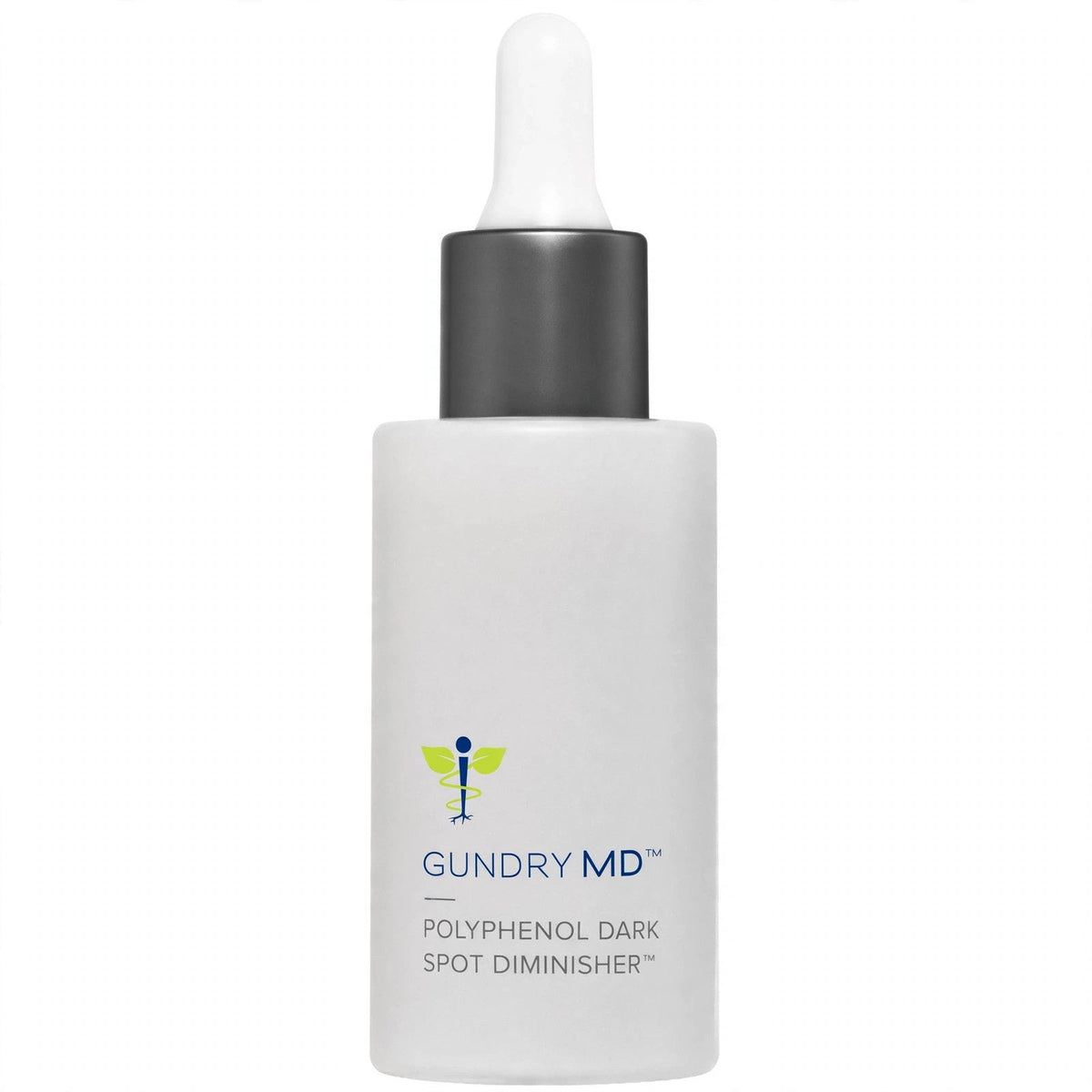 Gundry MD Polyphenol Dark Spot Diminisher serum bottle close-up