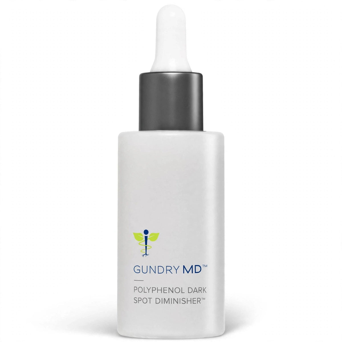 Gundry MD Polyphenol Dark Spot Diminisher serum on white background